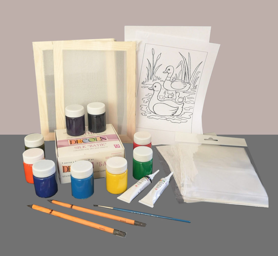 Large Silk Painting Kit Yelena Kosikh